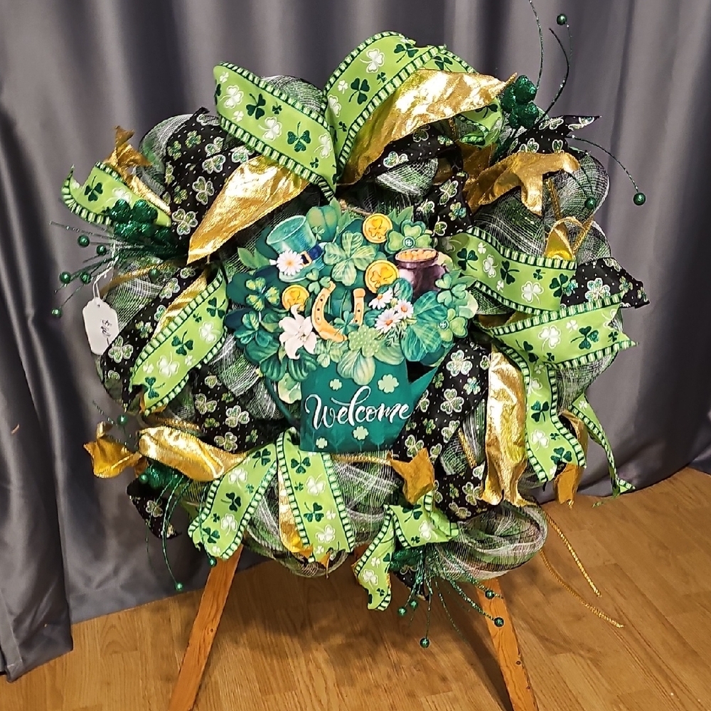 St. Patrick's Day Wreath
